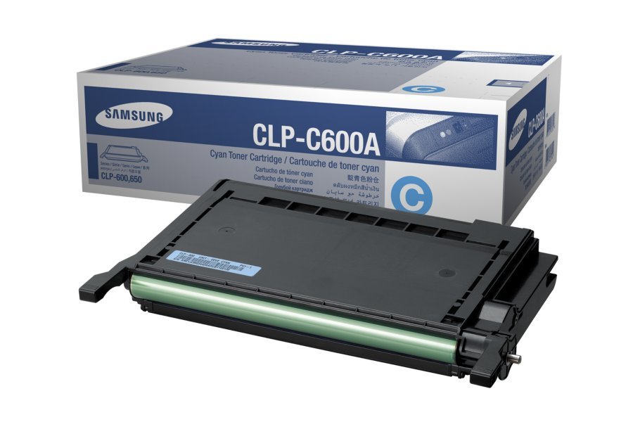 Заправка картриджа Samsung CLP-C600A cyan для CLP-600, 600n, 650, 650n