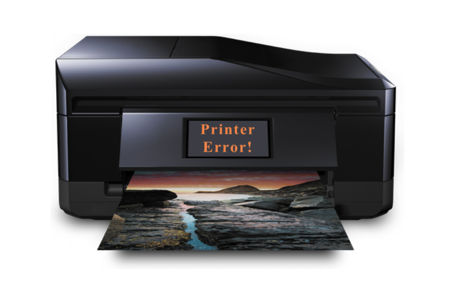 После заправки картриджа принтер показывает что нет чернил