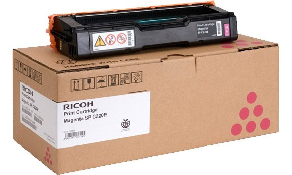 Заправка картриджа Ricoh 406054 SP C220E Magenta для Aficio SPC220, SPC221, SPC222, SPC240