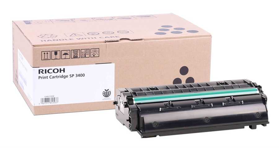 Заправка картриджа Ricoh 406522 SP 3400HE для Aficio SP3400, SP3410, SP3500, SP3510