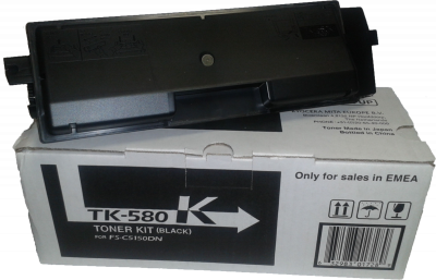 Заправка картриджа Kyocera TK-580K для FS-C5150DN, ECOSYS P6021cdn