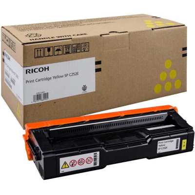 Заправка картриджа Ricoh 407534 SP C252E Yellow для Aficio SPC252DN, SPC252SF