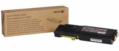 Заправка картриджа Xerox 106R02251 Y для Phaser 6600, 6605