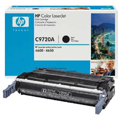 Заправка картриджа HP C9720A BK для LaserJet 4600, 4610, 4650