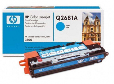 Заправка картриджа HP Q2681A C для LaserJet Color 3700