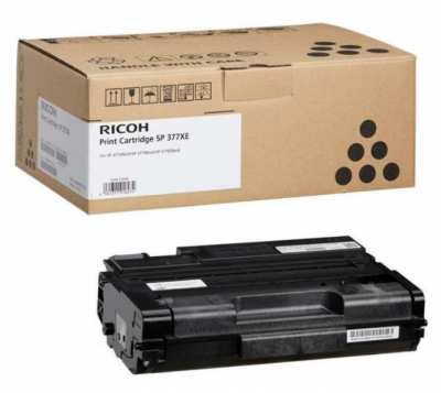 Заправка картриджа Ricoh 408162 SP 377XE для SP 377DNwX, SP 377SFNwX