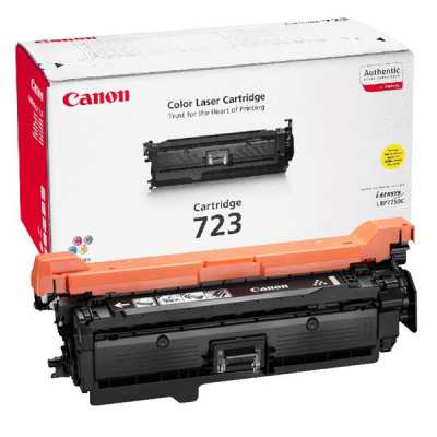 Заправка картриджа Canon 723Y для LBP-7750Cdn