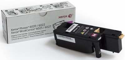 Заправка картриджа Xerox 106R02761 M для Phaser 6020, 6022, WC 6025, 6027 (с заменой чипа)