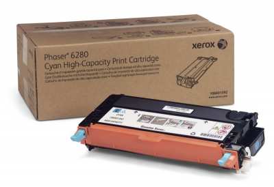 Заправка картриджа Xerox 106R01400 C для Phaser 6280